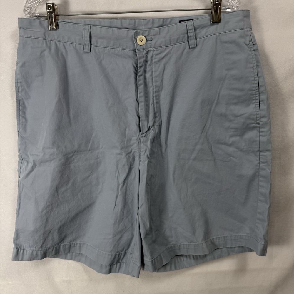 Vineyard Vines Shorts Adult 36 X 9"  Blue 100% Cotton Flat‎ Front Preppy Men's